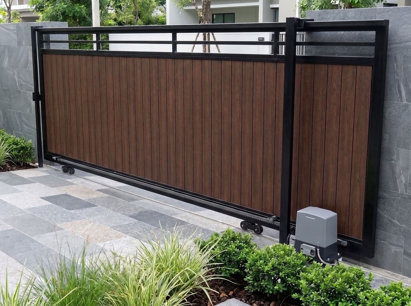 Automatic Track Sliding Gate